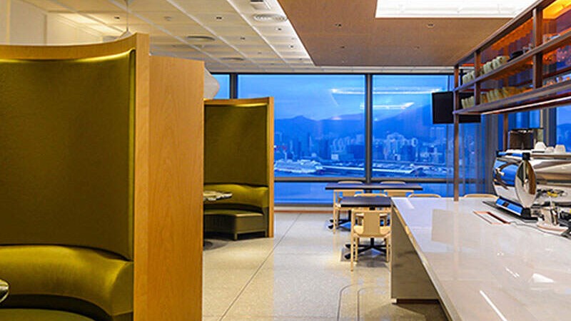 Cafeteria of simmons & simmons HK office