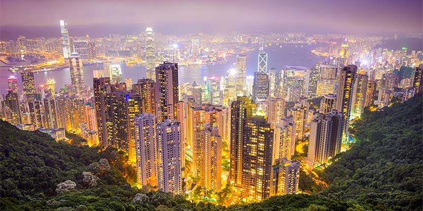 HK skyscrapers