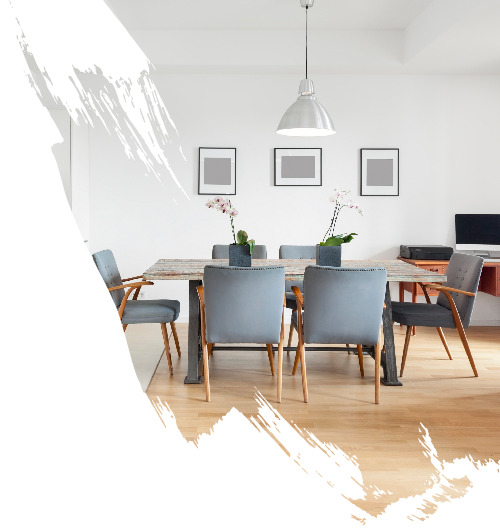 Dining area in a residental apartment