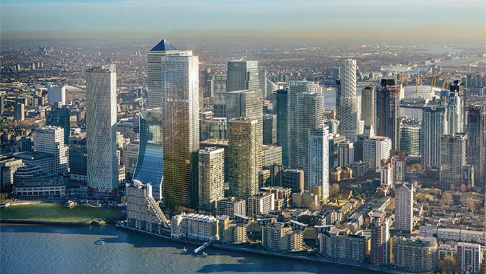 Jones Lang LaSalle promotes the sale of Landmark Pinnacle at E14 in London