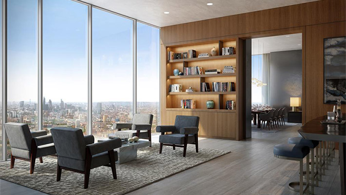 Jones Lang LaSalle promotes the sale of Landmark Pinnacle at E14 in London