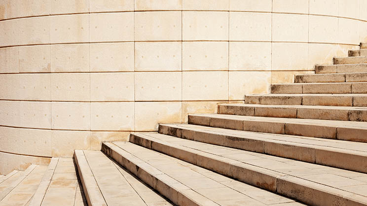 stairs display