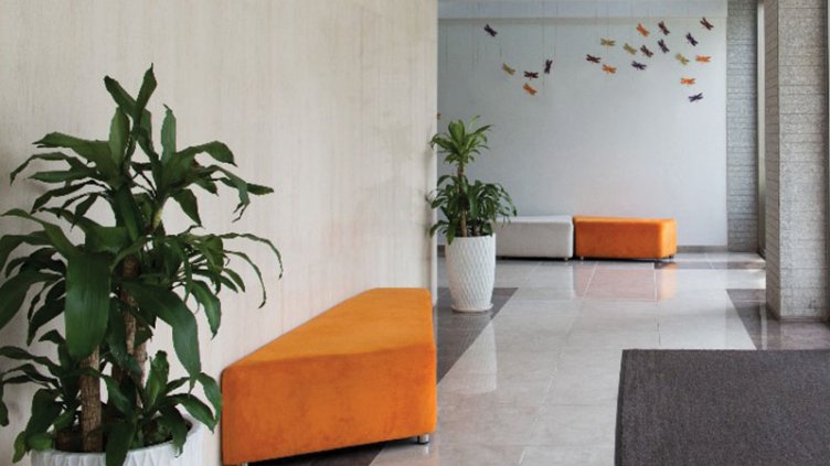 hotel lobby