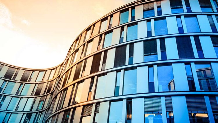 glass building