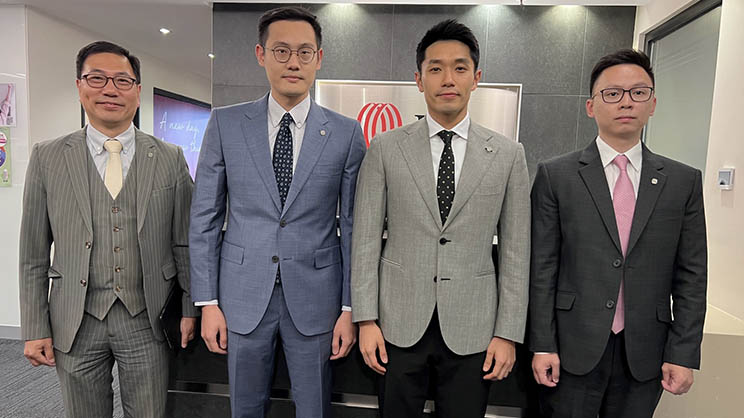 Group of people from JLL