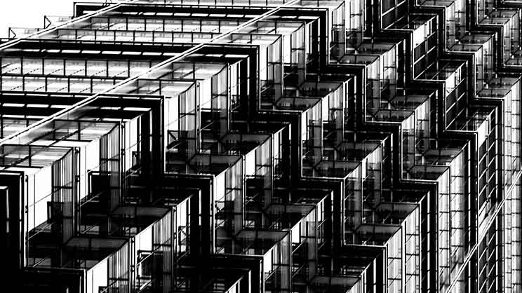 glass building