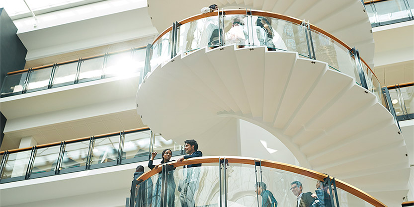 Office staircase