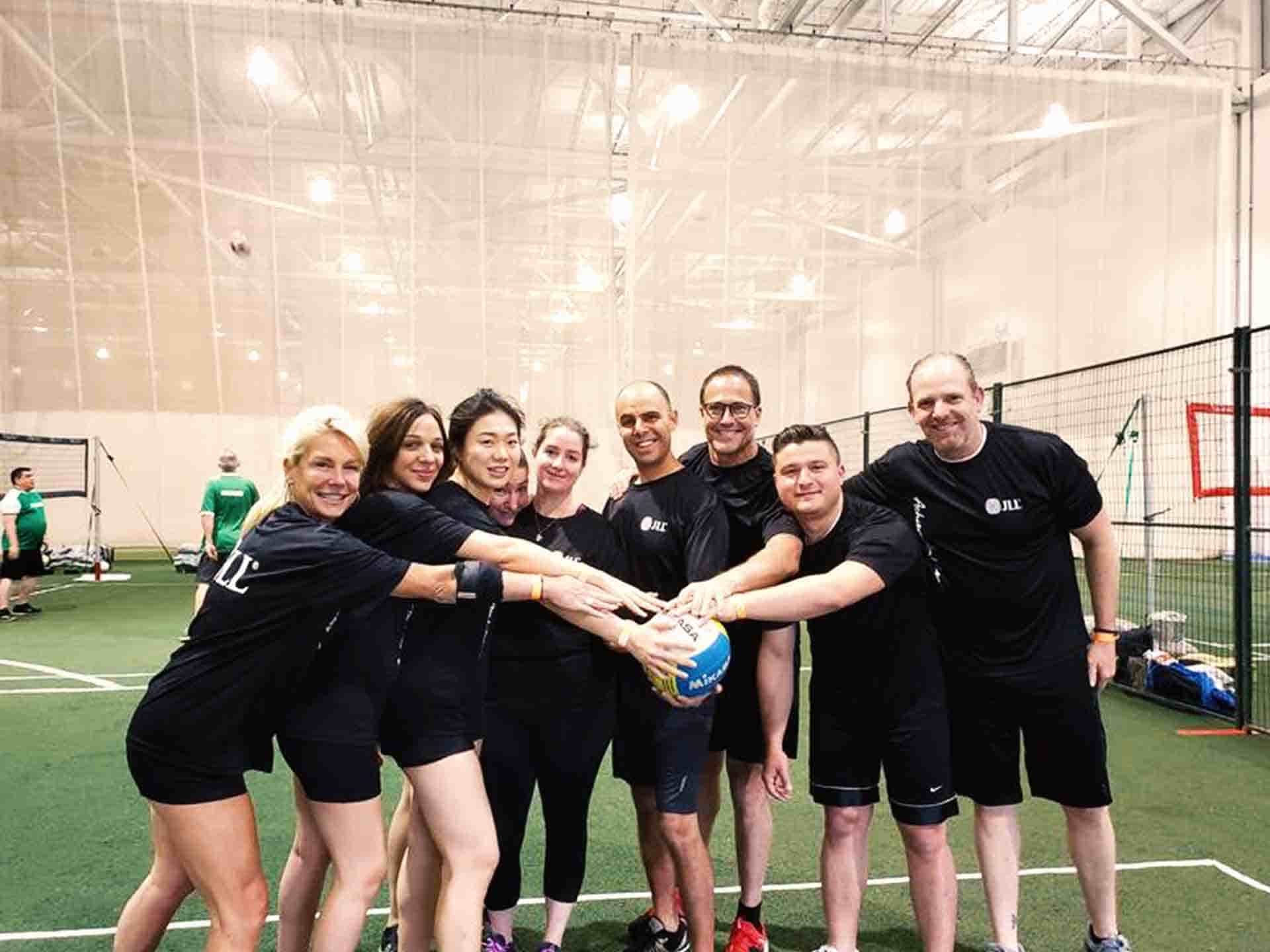JLL Team in Montreal Games for Hope